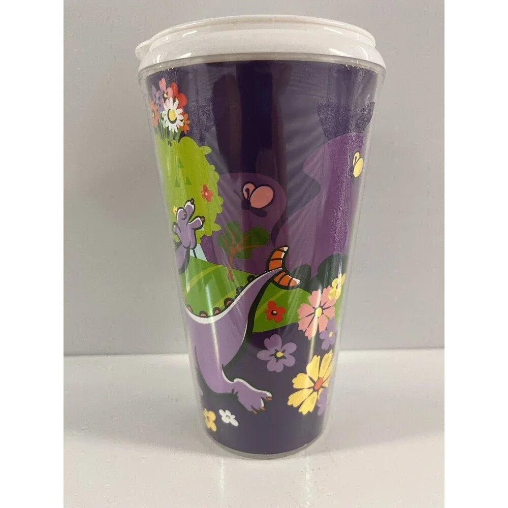 Disney Epcot 2021 Flower and Garden Spike’s Prize-Figment Tumbler Cup